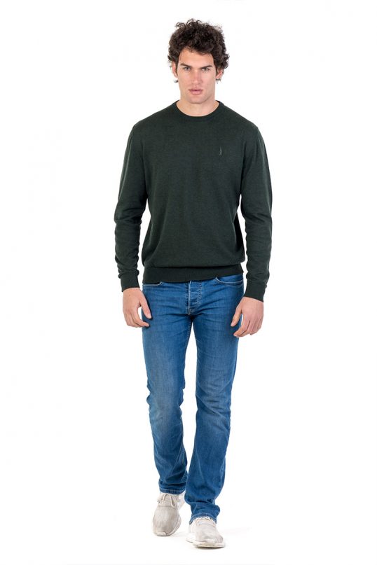 maglione-cotone-verde-1